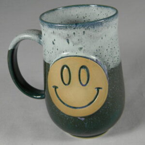 Smiley Face Mug (Teal)
