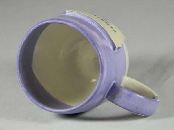 Gilbertville Mug (Violet & White)