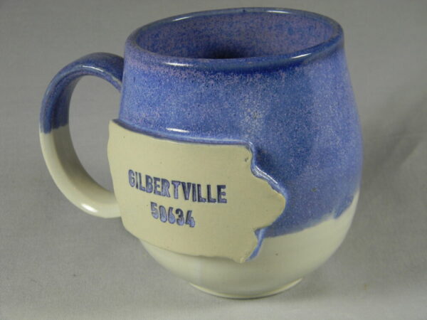 Gilbertville Mug (Lavender & White)