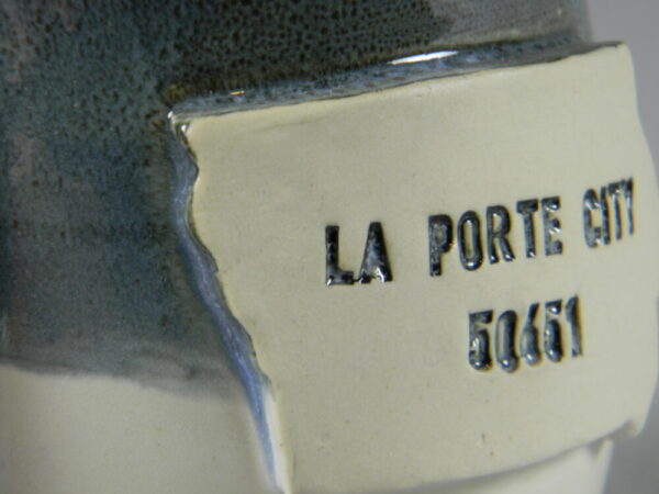 La Porte City Mug (Grey & White)