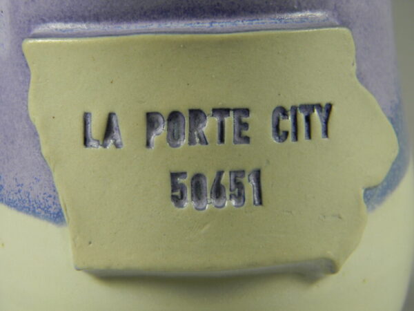 La Porte City Mug (Violet & White)