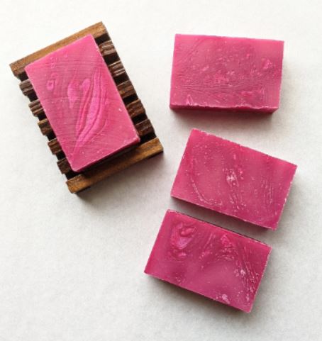 Raspberry Mint Vegan Soap