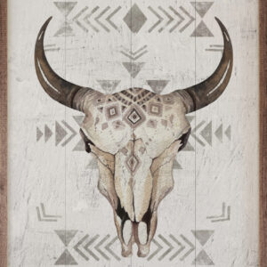 Boho Skull – Kendrick Home Wood Sign