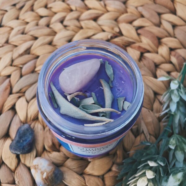 Chthonic Candles Lavender Sage 4oz
