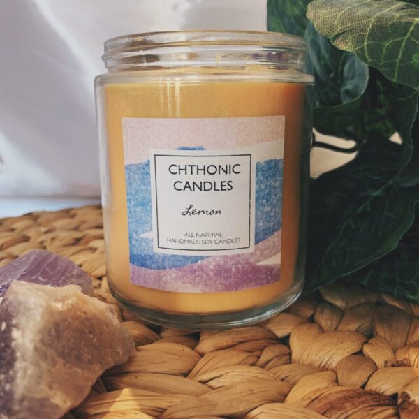 Chthonic Candles Lemon 8oz