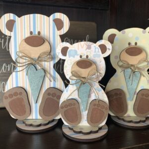 Baby Boy Teddy Bear Nursery Decor
