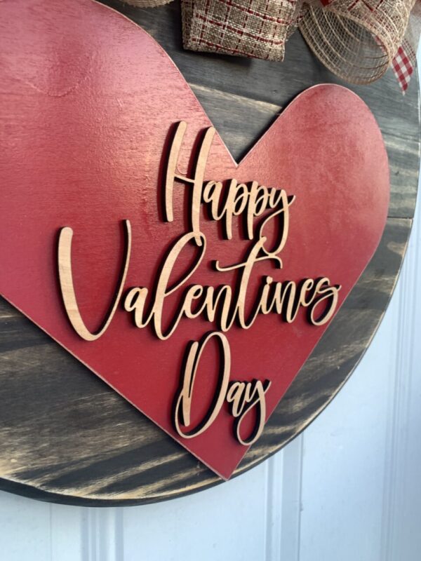 Happy Valentines Day Door Hanger
