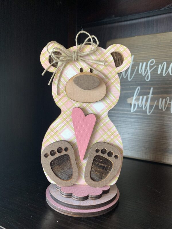 Baby Girl Teddy Bear Nursery Decor