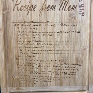 Personalized Engraved Cutting Boards