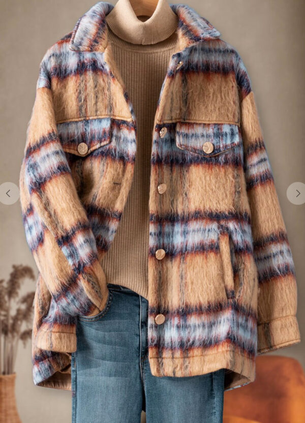 Fuzzy Plaid Flannel (More Colors)