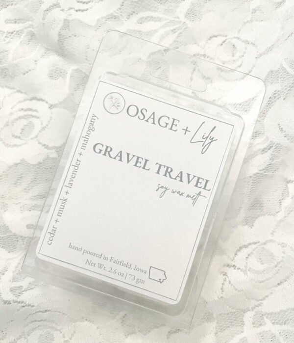 Gravel Travel Wax Melt