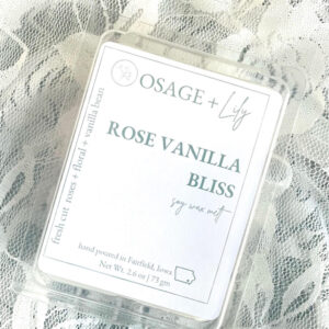 Rose Vanilla Bliss Wax Melt