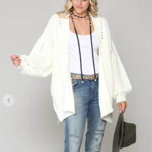 Chunky Knit Cardigan (More Colors)