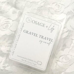 Gravel Travel Wax Melt