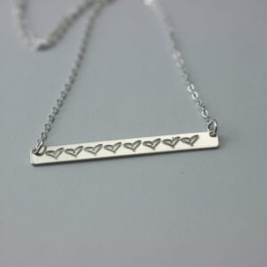 Charlotte Heart Necklace (1-8 hearts)