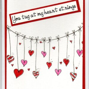 Handcrafted Valentine’s Greeting Card VB093
