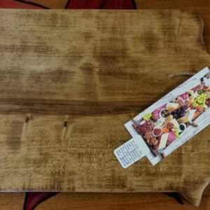 Basswood Iowa Serving Board with Handles