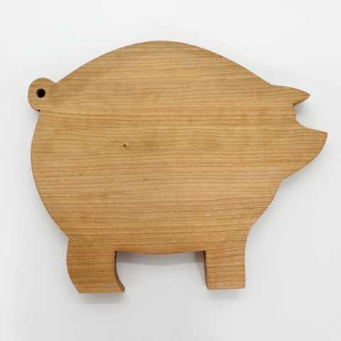 Pig Shaped Cutting Board