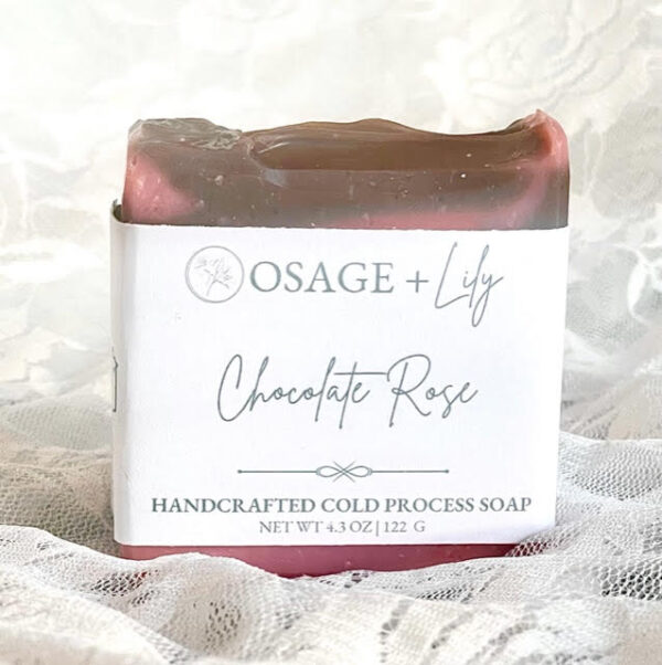 Chocolate Rose Soap Bar