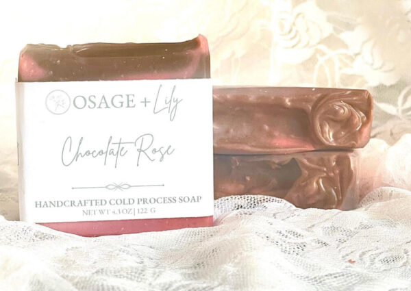 Chocolate Rose Soap Bar