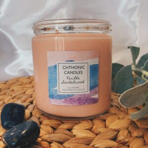 Chthonic Candles Vanilla Sandalwood 16oz