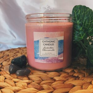 Chthonic Candles Lavender Chamomile 16oz