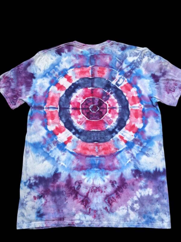 *Ready to Ship* Cool Color Bullseye Tie-Dye T-shirt
