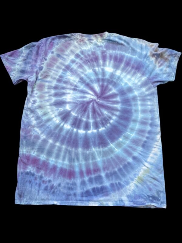 *Ready to Ship* Shades of Blue Spiral Tie-Dye T-shirt