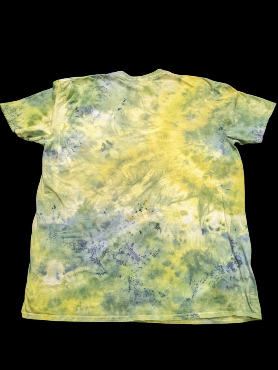 Ready to Ship* Yellow,Green & Blue Scrunch Tie-Dye T-shirt – Shop Iowa