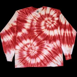 *Ready to Ship* Red Double Spiral Long Sleeve T-Shirt
