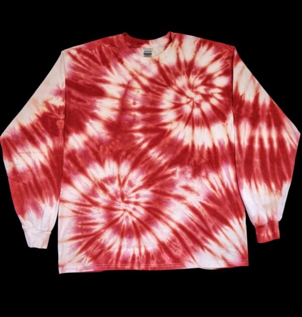 *Ready to Ship* Red Double Spiral Long Sleeve T-Shirt