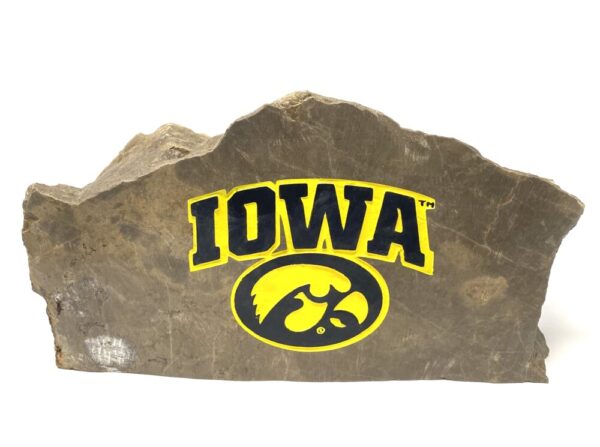 University of Iowa Hawkeyes Engraved Stone
