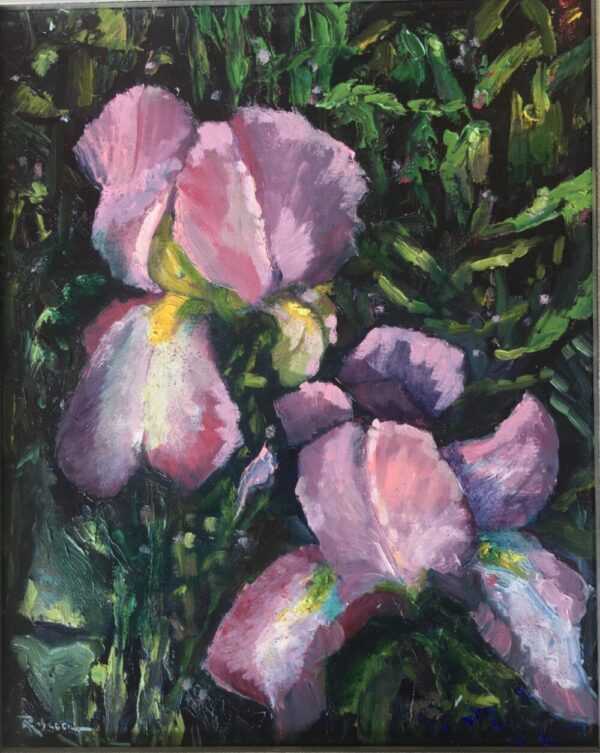 Original Oil Painting – Nancy’s Iris