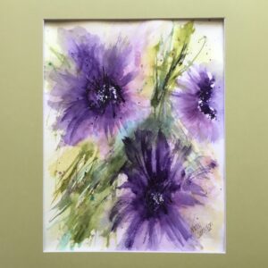 Just a Little Purple Painting