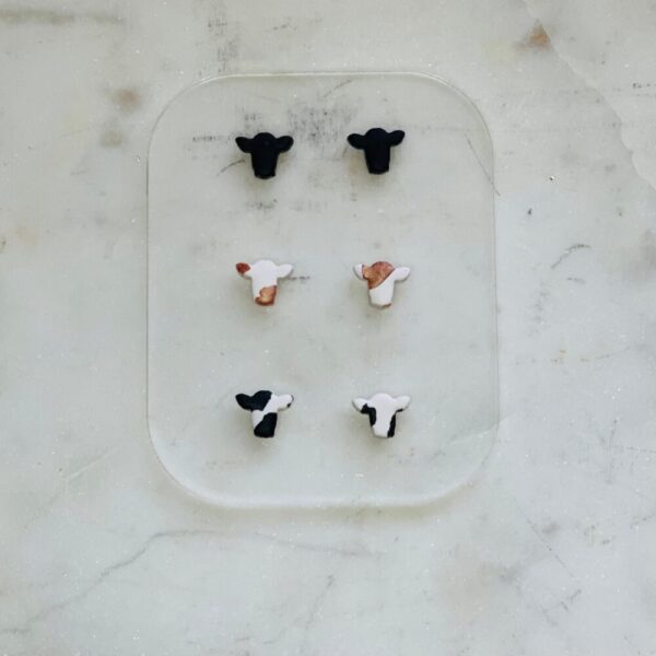 Cow Stud Earring Pack
