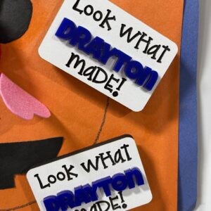 Set of 2 – Look What I Made Magnet