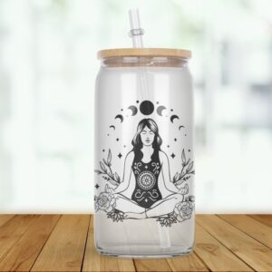 Inner Peace Glass Can