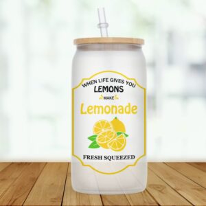 Lemonade Glass Can