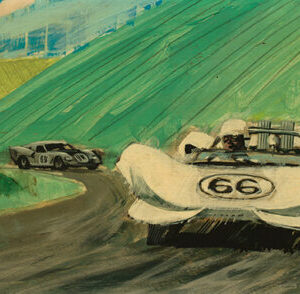 Racecars – 65 and 66 – Giclee Art Print