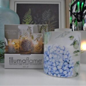 Illumiflame LED Hydrangea Candle