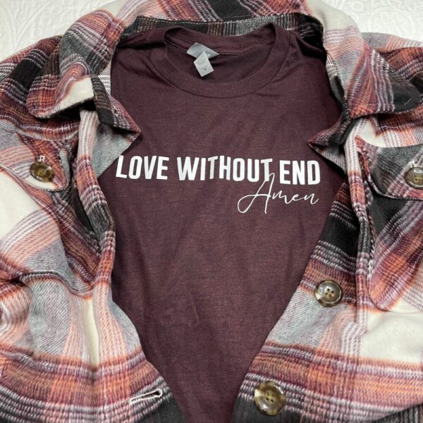 Love Without End (Black Cherry) Tee