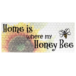 Home Honey Bee Sign