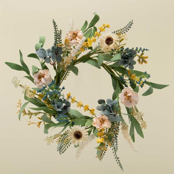 Daisey Hydrangea Wreath Small