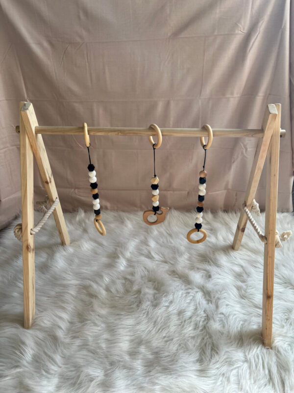 Wooden Baby Play Gym – Whale