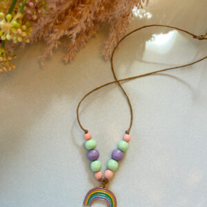 Pastel Rainbow Everyday Necklace