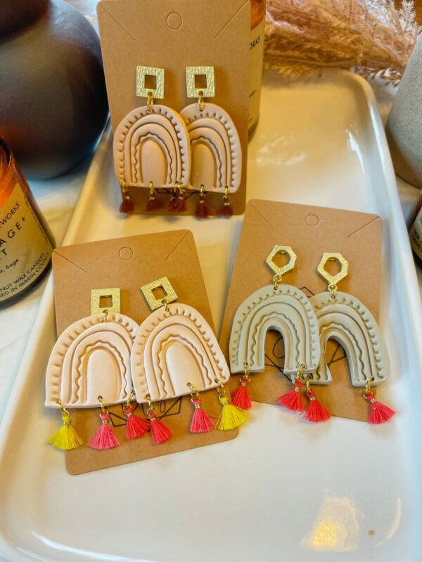Organic Rainbows W/ Tassels