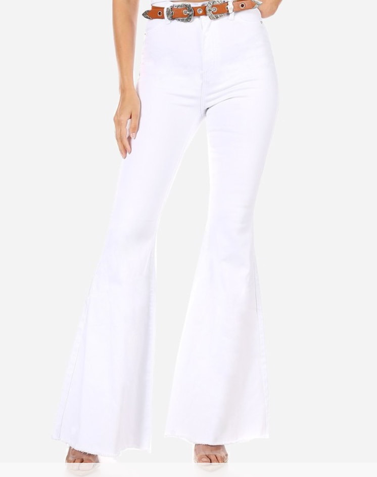White Flare Jeans – Shop Iowa