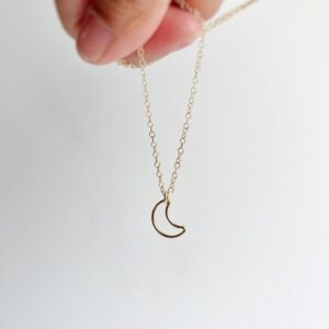 Moon Silhouette Necklace