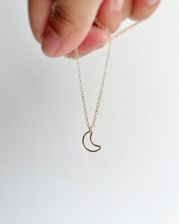 Moon Silhouette Necklace