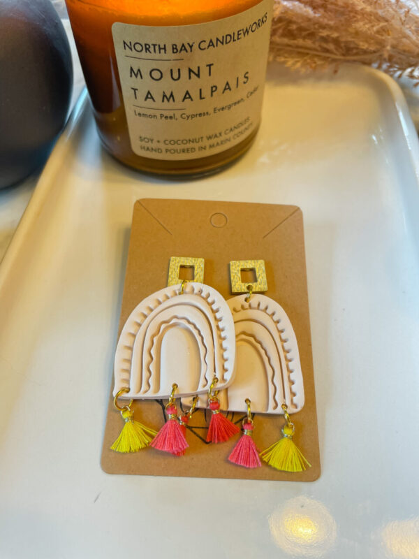 Organic Rainbows W/ Tassels